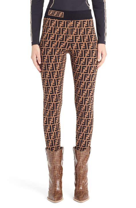 leggings fendi logo|Fendi tights for women.